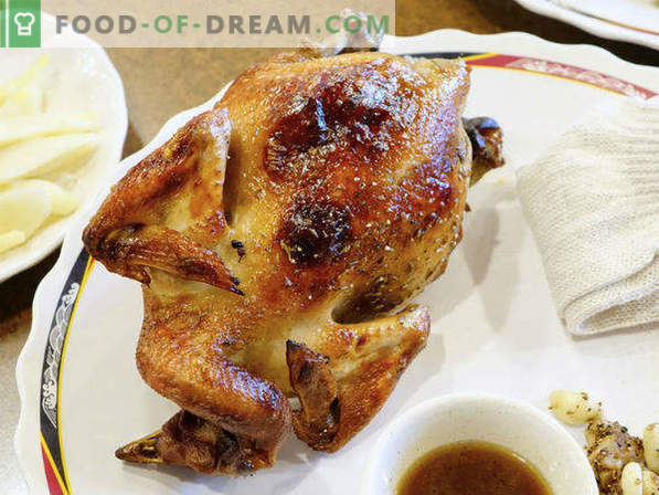 14 sposobów pieczenia całego kurczaka w piekarniku z chrupiącą, złotą skórką, wybór najlepszych przepisów