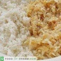 Kotlety z selera z ryżem