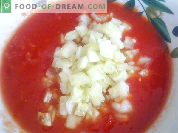 Przepis Gazpacho - zrób zimną zupę pomidorową według hiszpańskiej receptury