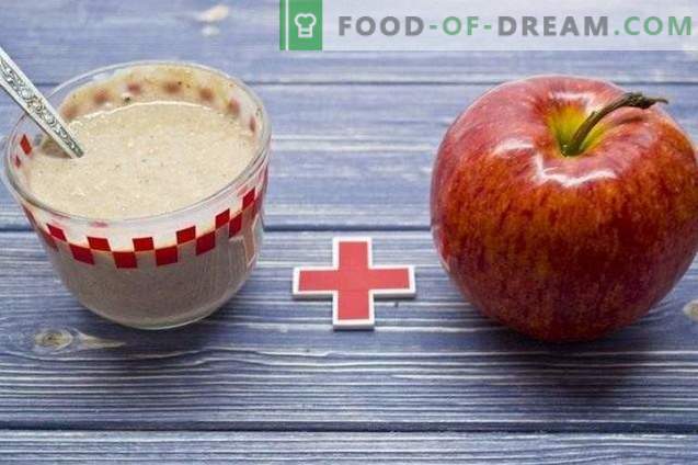 Koktajle Apple i Hercules - Zdrowe śniadanie