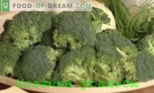 Gotowanie brokułów z kapustą