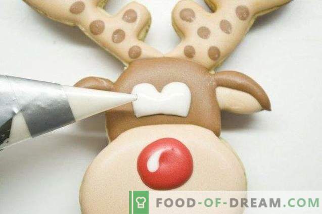 Noworoczne ciasteczka „Deer Rudolph”