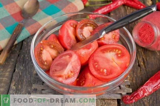 Ketchup de tomate la domiciliu pentru iarnă