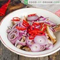 Salată rustică de carne de marinată