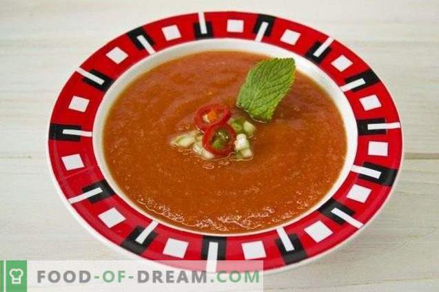 Gazpacho - zimna zupa pomidorowa
