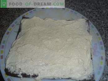 Jak ugotować ciasto Mleko Birda z kaszą manną, szczegółowy przepis.