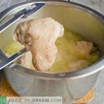 Zupa z zielonego szpinaku