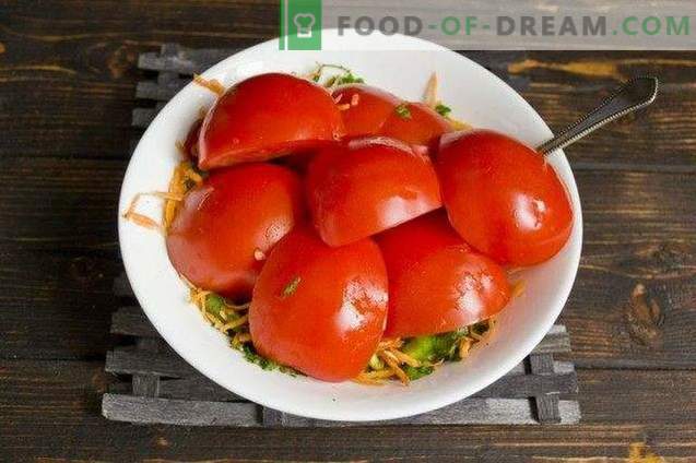 Koreańskie szybkie marynowane pomidory