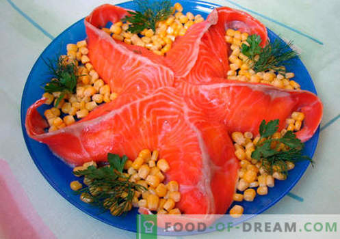 Starfish Salad - pięć najlepszych przepisów. Jak właściwie i smacznie gotować sałatkę „Rozgwiazda”.