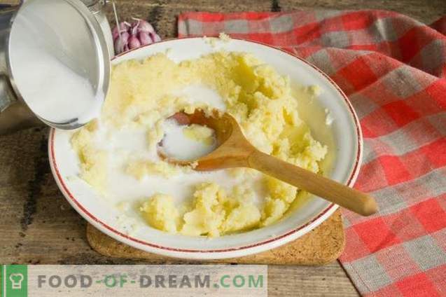 Puree ziemniaczane - przepis na mleko i masło