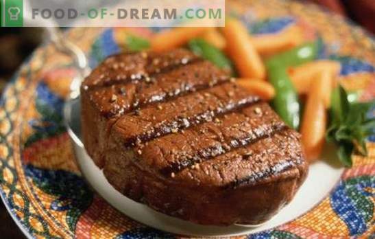 Stek wołowy - szczęście jedzących mięso! Przepisy różnych romsteksów wołowych z serem, suszonymi śliwkami, ziemniakami, czosnkiem, sezamem