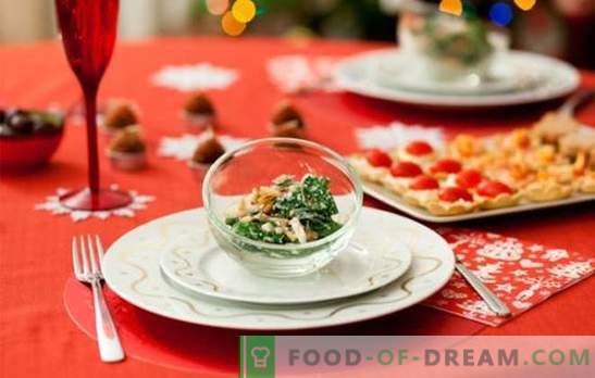 Jedzenie na palcach na stole noworocznym: jak poprawić ciało i dobrze zjeść?