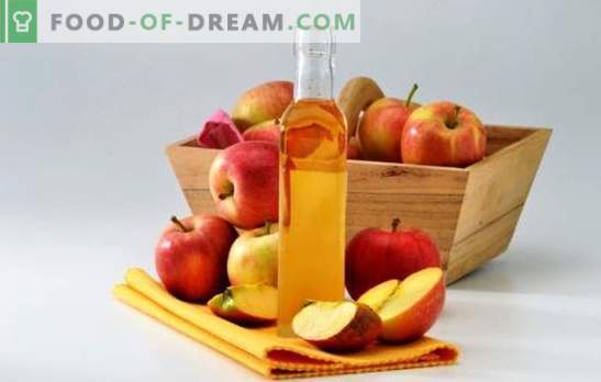 Ocet jabłkowy: jak go właściwie ugotować. Tajemnice gotowania octu z jabłek w domu