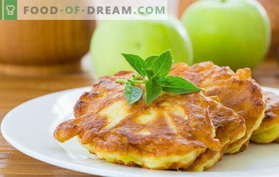 Naleśniki z jabłkami - smaczne i zdrowe ciasta bez kłopotów. Tradycyjne i oryginalne przepisy na placki jabłkowe