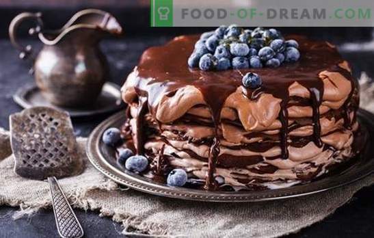 Ciasto czekoladowe - uczta z patelni! Przepisy na proste i świąteczne ciasta czekoladowe z różnymi kremami