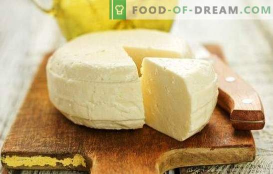 Homemade Suluguni - przepis z serca z serca dla miłośników produkcji sera. Jak zrobić ser suluguni w domu?