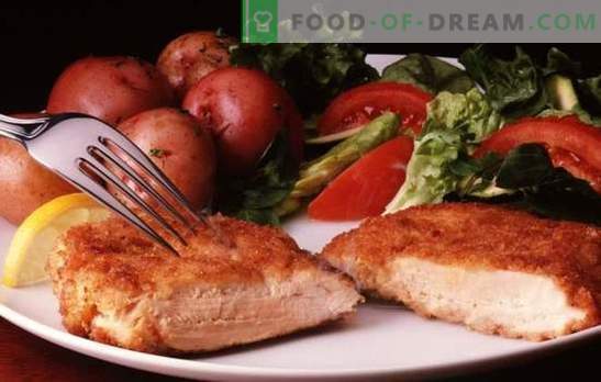 Stek z indyka: pyszne i zdrowe danie mięsne. Wybór wspaniałych receptur kotletów z indyka