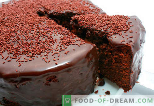 Ciasto czekoladowe - najlepsze przepisy. Jak szybko i smacznie ugotować ciasto czekoladowe.