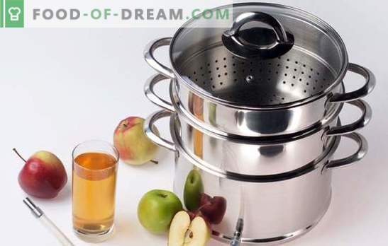 Jak zagotować sok z jabłek w sokowirówce na zimę? Bardzo proste! Subtelności i sztuczki: z czym i jak gotować sok w kuchence na sok jabłkowy