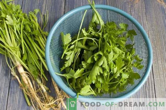Jak oszczędzać zielenie na zupę i sałatkę na zimę?