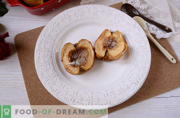 Jabłka w piekarniku z cukrem - przydatne i proste danie na deser. Jak upiec jabłka w piekarniku z cukrem: szczegółowy przepis autora ze zdjęciami