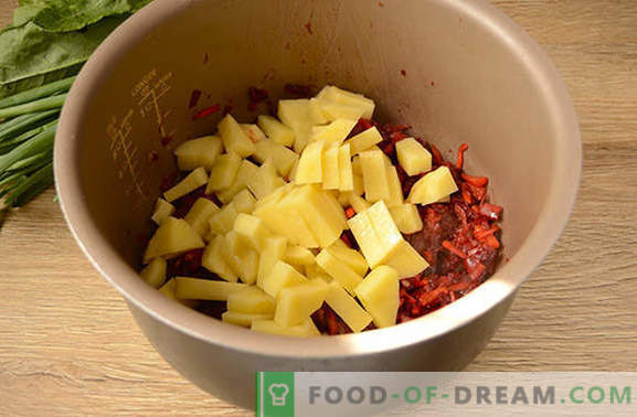 Barszcz zielony z pastą pomidorową i burakami: krok po kroku przepis autora ze zdjęciami. Jak gotować pyszną zupę szczawiu i buraków z pastą pomidorową - tajemnice akcji