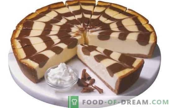 Ciasto Zebra na jogurt: jak go upiec? Gotowanie ciasta „Zebra” na jogurcie: proste przepisy na domowe wypieki