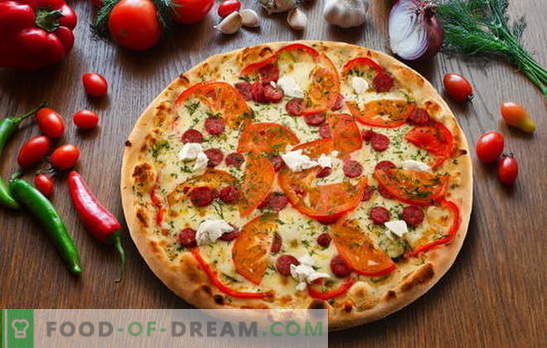 Pizza Pepperoni: odmiany pysznego włoskiego ciasta. Najlepsze przepisy na pizzę pepperoni z salami, mozzarellą, pomidorami
