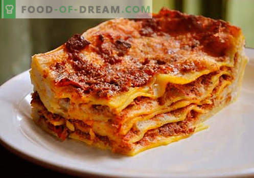 Lasagna w garnku - odpowiednie przepisy. Jak szybko i smacznie gotować lasagne w wolnej kuchence.
