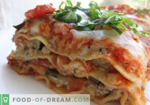 Lasagna w garnku - odpowiednie przepisy. Jak szybko i smacznie gotować lasagne w wolnej kuchence.