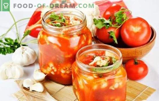 Sałatka pomidorowa na zimę ze sterylizacją: łatwo! Przepisy różnych sałatek pomidorowych na zimę (ze sterylizacją)