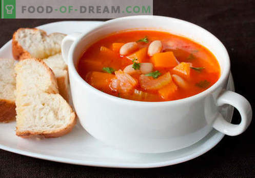 Zupa rosołowa warzywna - najlepsze przepisy. Jak prawidłowo i smacznie gotować zupę w bulionie warzywnym.