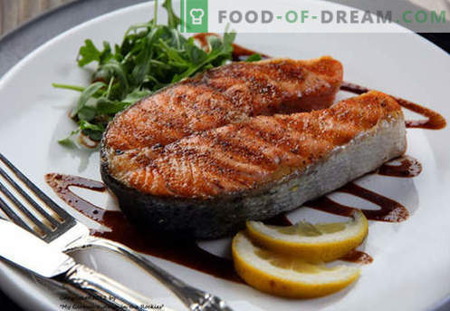 Stek z łososia - najlepsze przepisy. Jak prawidłowo i smacznie gotować stek z łososia.