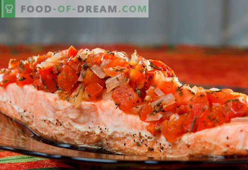 Pieczony łosoś w piekarniku to najlepsze przepisy. Jak właściwie i smacznie gotować łososia pieczonego w piekarniku.