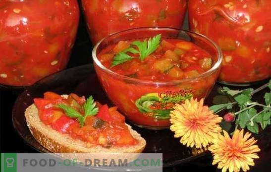 Caviale di pepe bulgaro - un ricco billet! Ricette per diversi caviale di pepe: con pomodori, melanzane, barbabietole, carote
