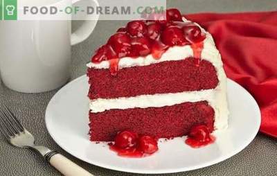 Red Velvet Cake to jasny, smaczny przysmak. Najlepsze przepisy słynnego ciasta „Red Velvet” z burakiem i bez