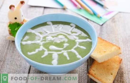 Zupa-zupa dla dzieci - dania z menu kosmicznego! Wybór różnych zup dla dzieci ze zbożami, warzywami, mięsem