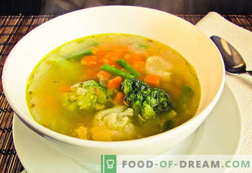 Zupa wegetariańska - sprawdzone przepisy. Jak gotować zupę wegetariańską i smaczne.