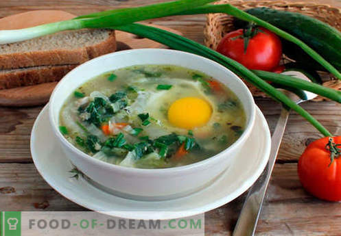 Супа от коприва - Доказани рецепти. Как правилно и вкусно приготвена супа от коприва.