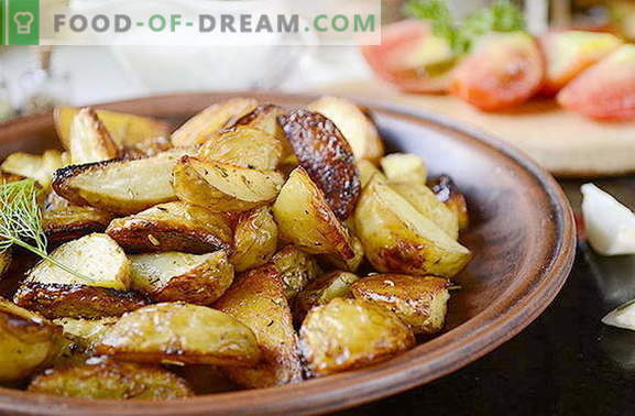 Przepis na pyszne ziemniaki w stylu wiejskim w 25 minut