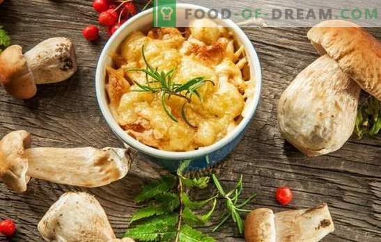 Julienne z grzybami i serem - zupa francuska? Niesamowite przygody julienne z grzybami i serem w Rosji