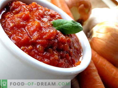 Pikantne sosy - najlepsze przepisy. Jak właściwie i smacznie gotować gorący sos.