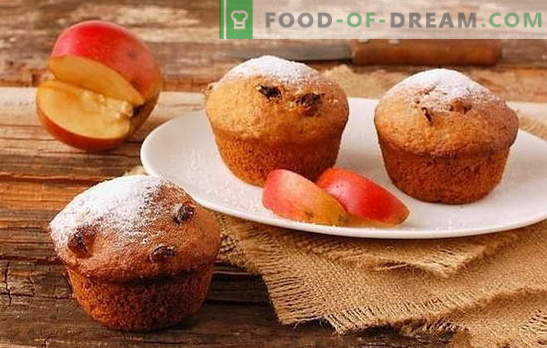 Applecake - wybór smakoszy. Jak zaskoczyć pysznym jabłkiem i owocami dla gości i gospodarstw domowych: szybkie przepisy