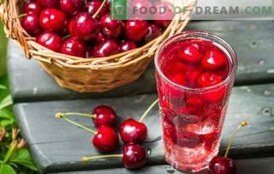 Sweet cherry compote is an awesome billet! Recipes of various compotes from sweet cherry with stones and without, for winter and summer
