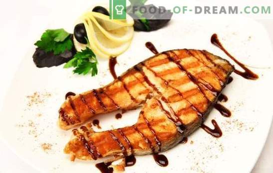 Grilled Salmon: Szlachetna ryba - godne gotowanie! Z imbirem, warzywami w marynacie cytrynowej: różne dania z łososia z grilla