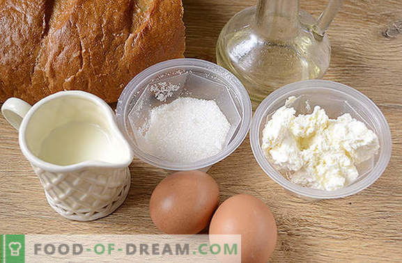 Grzanki z twarogiem - kreatywne śniadanie! Szybka wersja pączka lub sernika twarogowego: smażone grzanki z twarożkiem