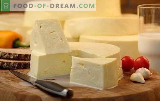 Jak szybko gotować suluguni w domu: przepis na młody biały ser. Gotowanie delikatnego sera suluguni w domu