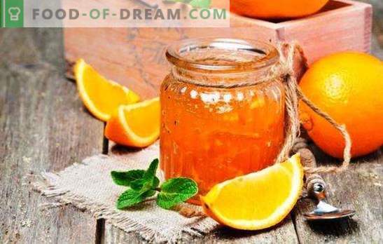 Pachnący dżem pomarańczy: jak zrobić pomarańczowy przysmak. Pomarańcze, przepisy dżemowe z cytrynami, imbirem, cynamonem