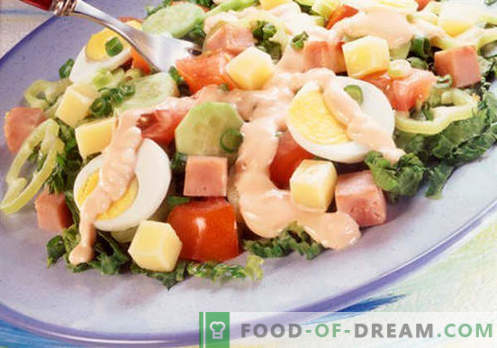 Chef's Salad - wybór najlepszych przepisów. Jak właściwie i smacznie gotować szefa kuchni.