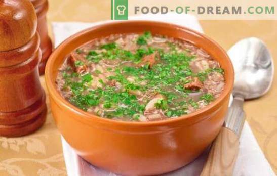 Klasyczna zupa Kharcho - ciekawe przepisy. Gotowanie zupy-klasyczny kharcho z wołowiny, jagnięciny, wieprzowiny